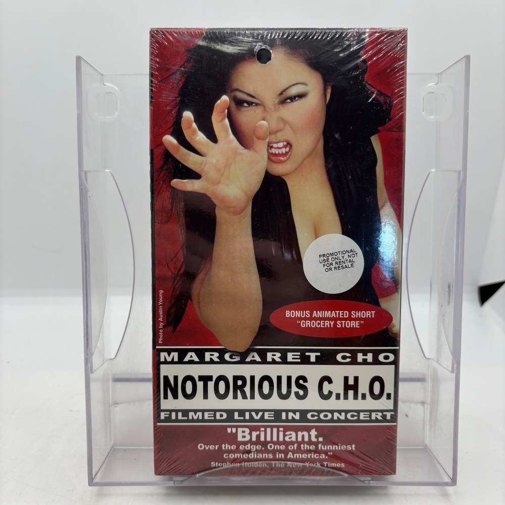 Margaret Cho Notorious C.H.O. Filmed Live In Concert VHS New Sealed Promo